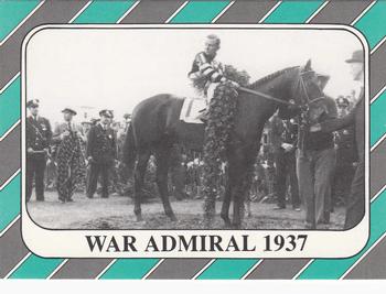 1991 Horse Star Kentucky Derby #63 War Admiral Front